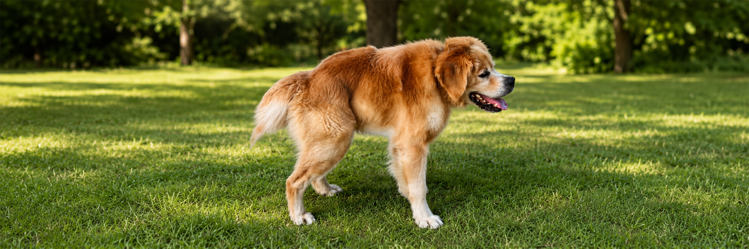 Danko standing in the park
